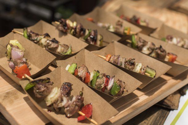 Brochetas de cordero bonaerense