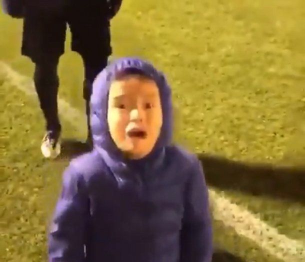 La desesperación del niño tras el "bullying" del japonés