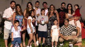 Lionel Messi y Antonela Roccuzzo con toda la familia Lionel Messi y Antonela Roccuzzo con toda la familia