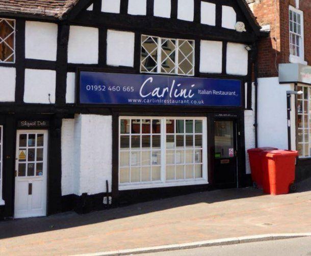 Ocurrió en el restaurante de comida italiana Carlini en la ciudad inglesa de Shropshire