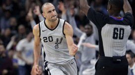 Manu Ginóbili deslumbra a los 40 Manu Ginóbili deslumbra a los 40