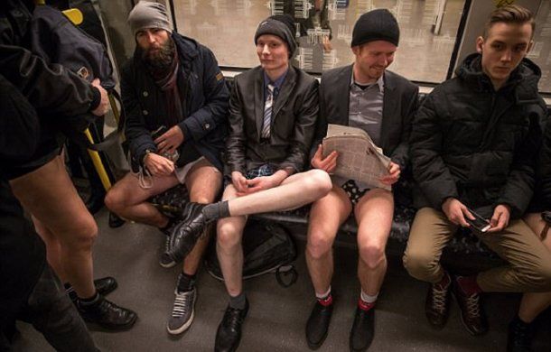 En Alemania, Berín, también se sacaron los pantalones