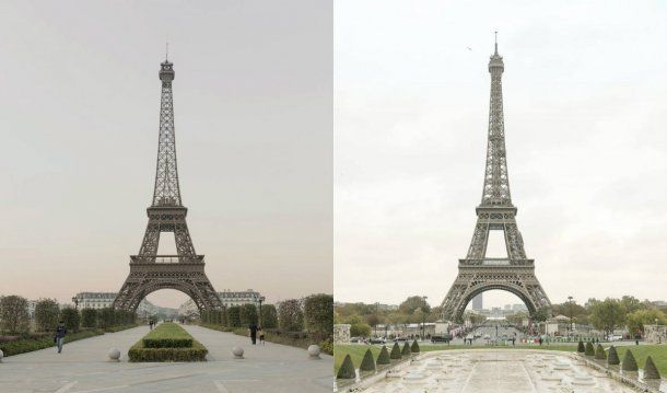 La réplica china de la Torre Eiffel tiene 100 metros de altura