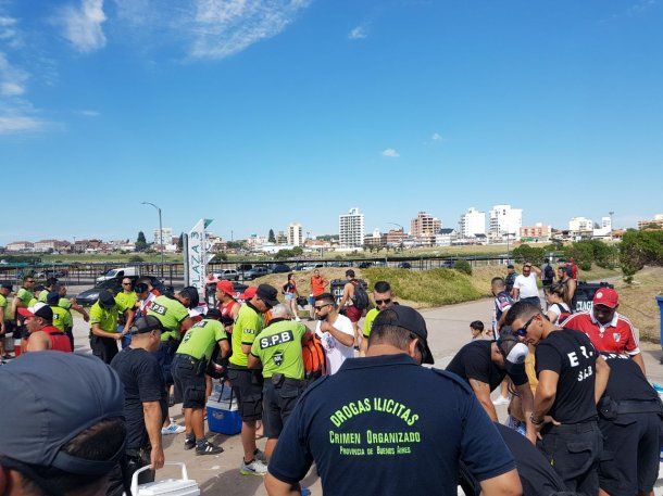 Operativo Punta Mogotes a hinchas de River