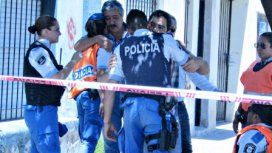 Policías se mostraban acongojados por la muerte de su colega Policías se mostraban acongojados por la muerte de su colega