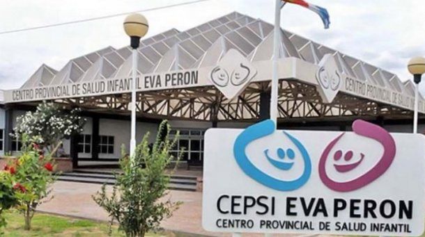 El nene se encuentra internado en el Centro Provincial de Salud Infantil Eva Perón.