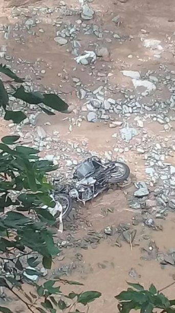 Hallaron la moto de Juan Ponce - Crédito: lagaceta.com.ar<br>