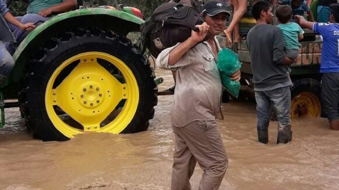 Salta: esperan una crecida récord del Pilcomayo y preparan una masiva evacuación Salta: esperan una crecida récord del Pilcomayo y preparan una masiva evacuación