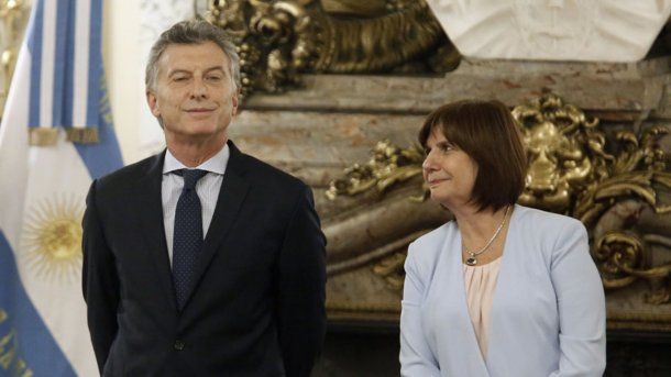 Mauricio Macri y Patricia Bullrich<br>