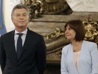 Mauricio Macri y Patricia Bullrich Mauricio Macri y Patricia Bullrich