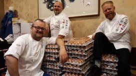 Huevos en la Villa Olímpica para Noruega Huevos en la Villa Olímpica para Noruega