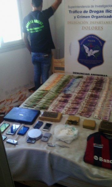 Detuvieron en la Costa a un barra de San Lorenzo por narcotráfico