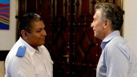 Chocobar fue recibido por el presidente Mauricio Macri Chocobar fue recibido por el presidente Mauricio Macri