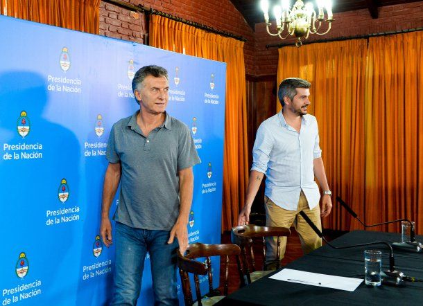 Conferencia de Macri y Peña en Chapadmalal - Crédito: Prensa Presidencia