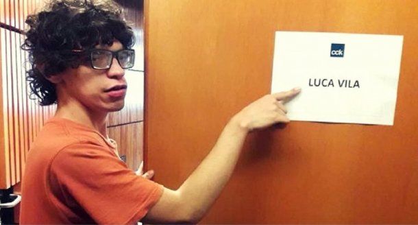 <div>Lucas Vila es autista y debutó en el CCK - Crédito: lmneuquen.com</div>