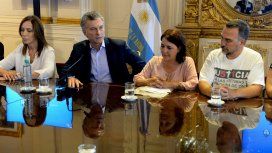 Macri recibió a los familiares de la tragedia de Once Macri recibió a los familiares de la tragedia de Once