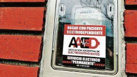 Electrodependientes se identifican con este cartel Electrodependientes se identifican con este cartel