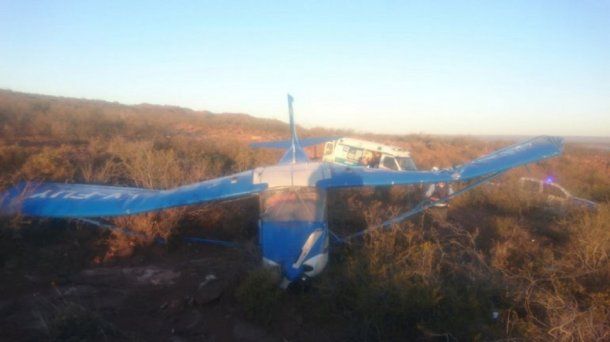 Avioneta en El Chocón