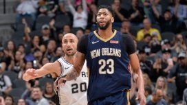 Manu Ginóbili vs New Orleans Pelicans Manu Ginóbili vs New Orleans Pelicans
