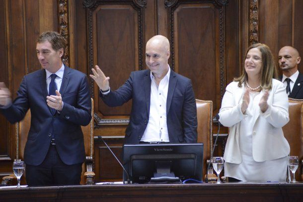 Horacio Rodríguez Larreta en la apertura de sesiones ordinarias de 2017<br>