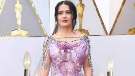 Salma Hayek y su polémico vestido Salma Hayek y su polémico vestido