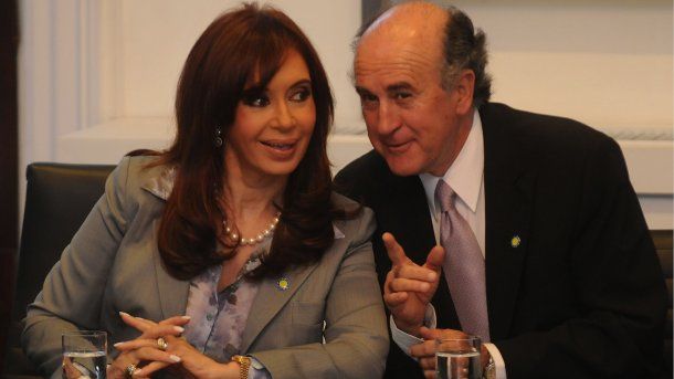 Cristina Kirchner y Oscar Parrilli<br />