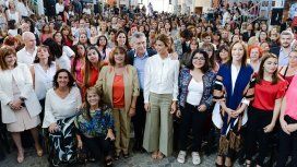 En el acto por el Día de la Mujer, presentaron a Juliana Awada como señora de Macri En el acto por el Día de la Mujer, presentaron a Juliana Awada como señora de Macri