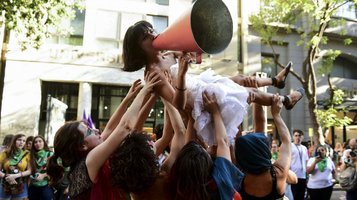 Las mejores fotos de la marcha por el Día Internacional de la Mujer Las mejores fotos de la marcha por el Día Internacional de la Mujer
