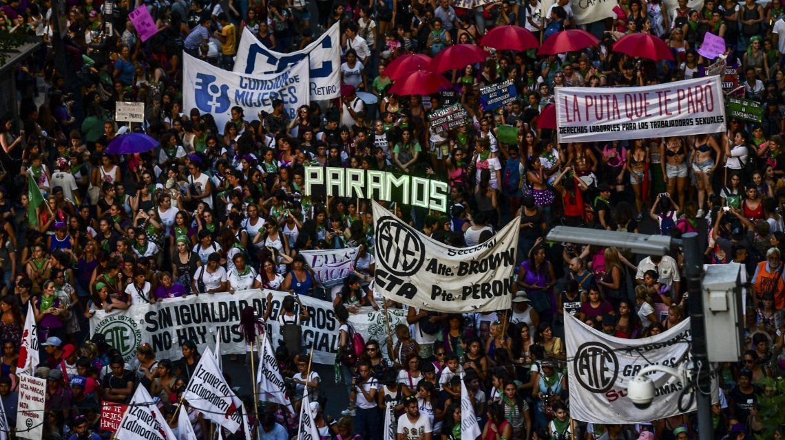 Las mejores fotos de la marcha por el Día Internacional de la Mujer Las mejores fotos de la marcha por el Día Internacional de la Mujer