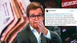 Ratifico todo lo que dije: la palabra de Nicolás Massot tras el papelón en una entrevista Ratifico todo lo que dije: la palabra de Nicolás Massot tras el papelón en una entrevista