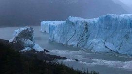 ¡No se pudo ver! Se derrumbó el Perito Moreno en la madrugada ¡No se pudo ver! Se derrumbó el Perito Moreno en la madrugada