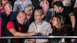 Moyano con dirigentes kirchneristas y peronistas Moyano con dirigentes kirchneristas y peronistas