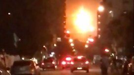 Se prendió fuego la destilería de YPF en La Plata: no hay heridos Se prendió fuego la destilería de YPF en La Plata: no hay heridos