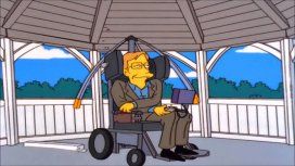 Stephen Hawking en Los Simpson Stephen Hawking en Los Simpson