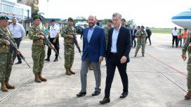 Mauricio Macri y Gildo Insfrán Mauricio Macri y Gildo Insfrán