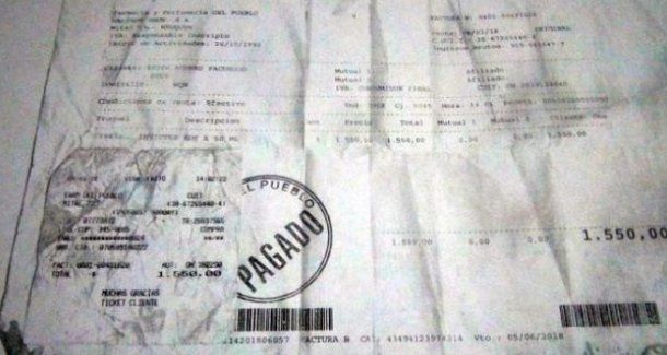 El ticket del perfume que apareció en la billetera de Facundo
