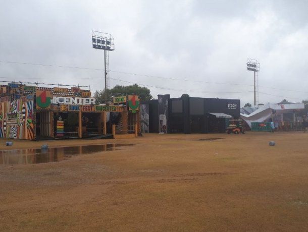 Temporal en Lollapalooza - Crédito: @zanoni