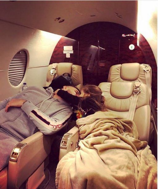 Mauro Icardi en avión privado - Crédito: Instagram @mauroicardi