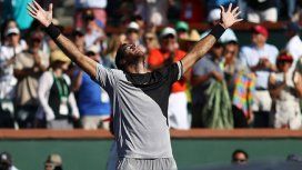 Del Potro ganó en Indian Wells - Crédito: @SC_ESPN Del Potro ganó en Indian Wells - Crédito: @SC_ESPN