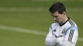 Lionel Messi, preocupado Lionel Messi, preocupado