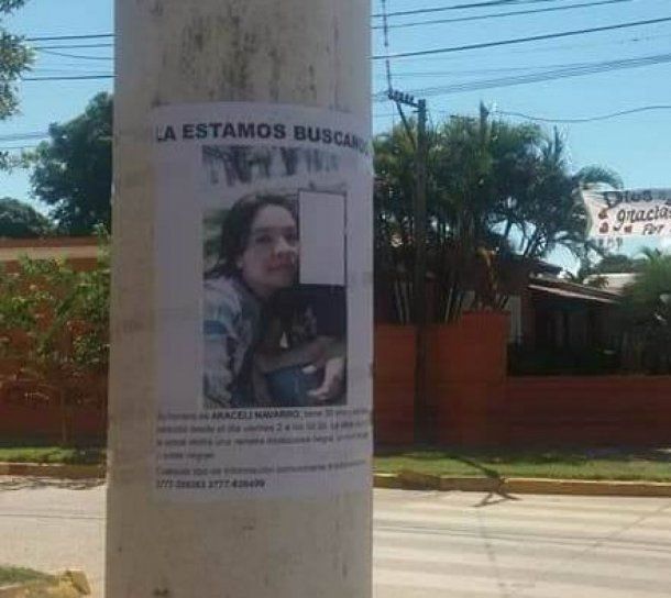 Araceli Navarro fue hallada sin vida <br>