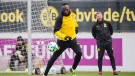 Usain Bolt en el Borussia Dortmund Usain Bolt en el Borussia Dortmund