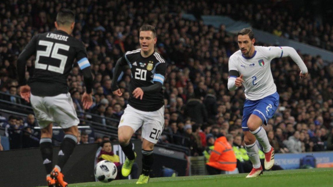 ¡A Rusia, con todo! Argentina le ganó a Italia en Manchester con dos golazos