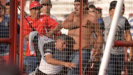 Pelea entre barras de Los Andes Pelea entre barras de Los Andes