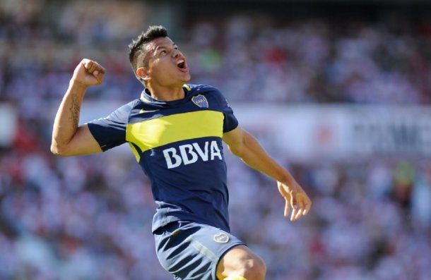Walter Bou en Boca - Crédito: @BocaJrsOficial<div><br></div>