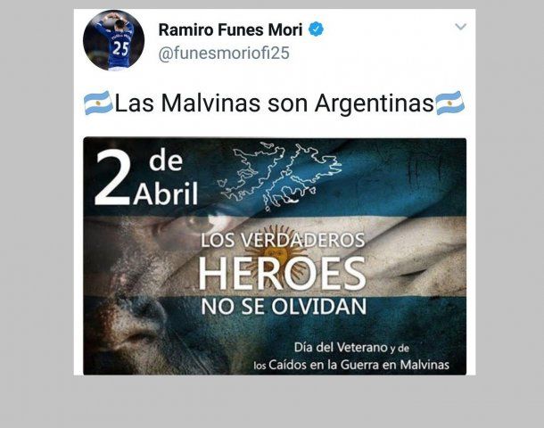 Tuit de Ramiro Funes Mori