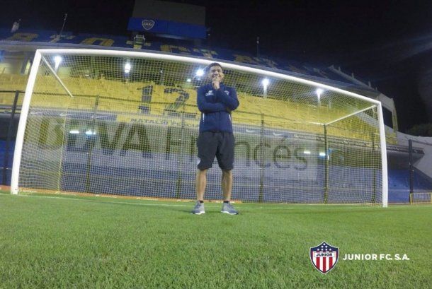 Teófilo Gutiérrez en La Bombonera