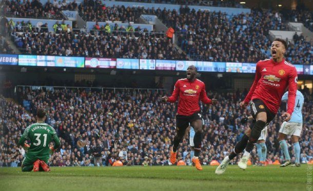 Manchester United derrotó al City -. Crédito: @ManUtd