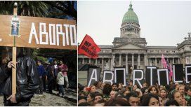 Comenzó el histórico debate por el aborto con disputas en la calle: Pañuelazo vs. Banderazo Comenzó el histórico debate por el aborto con disputas en la calle: Pañuelazo vs. Banderazo