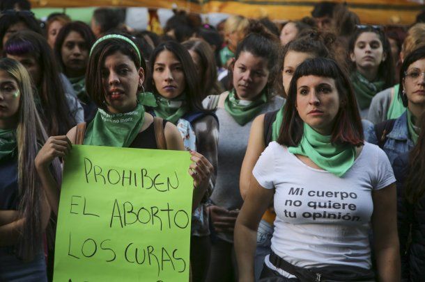 Manifestantes a favor del aborto cerrarán la jornada con un 